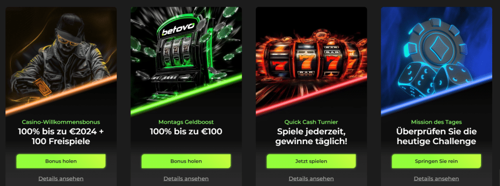Betovo Casino Bonus